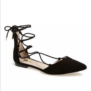 Louise Et Cie Abri Pointy Strappy Ghillie Shoe 8.5